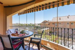 Balkón nebo terasa v ubytování Floridamar Mimosa