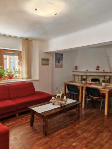 Posezení v ubytování Pensiunea Luminita