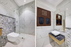 Ванная комната в Townhouse Mohali Bus Terminal Formerly Hotel Hm Crystal