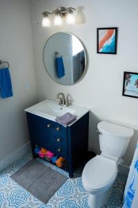 Koupelna v ubytování The Board House Shortboard + 22 fotografií