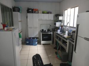 Køkken eller tekøkken på Casa no Bosque Felizcidade + 15 billeder