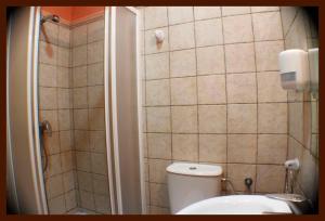 Koupelna v ubytování Hostal Torre de Guzmán