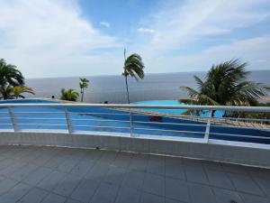 En generel havudsigt eller havudsigten taget fra lejligheden