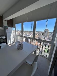 Balkón nebo terasa v ubytování Mirador XV, Mar del Plata