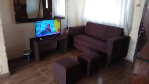 Μια τηλεόραση ή/και κέντρο ψυχαγωγίας στο Mar apartamento