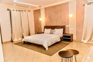 Ένα ή περισσότερα κρεβάτια σε δωμάτιο στο Village Nong Taaba