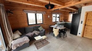 Χώρος καθιστικού στο Bobrštajn