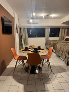 Χώρος καθιστικού στο Seu cantinho no Centro do Recife