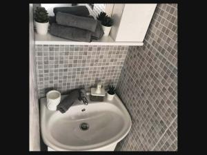 Koupelna v ubytování Apartments SEA STAR IVANA