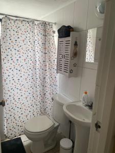 Koupelna v ubytování Departamento viña del mar para 5 huéspedes + 8 fotografií