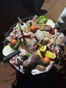 Jídlo v kempu nebo okolí