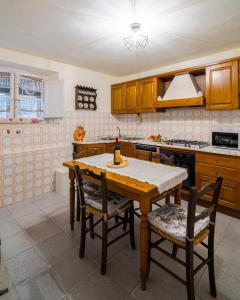 Kuchyň nebo kuchyňský kout v ubytování I Cuculi vacation home in Lucca