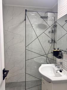 Koupelna v ubytování Comfortable house + 5 fotografií