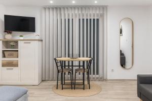 Η κουζίνα ή μικρή κουζίνα στο Ticina apartment