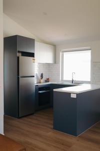 Η κουζίνα ή μικρή κουζίνα στο Bridgewater Caravan Park +23 φωτογραφίες