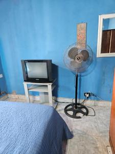 TV a/nebo společenská místnost v ubytování Relax