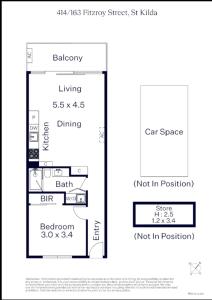 a floor plan of a house at A tale awaits - just steps from trendy cafés and lively bars in Melbourne