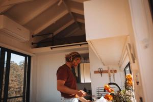 Η κουζίνα ή μικρή κουζίνα στο Tiny Norah