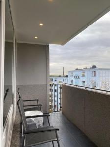 Ban công/sân hiên tại Apartment Home at Bea Duisburg Homberg