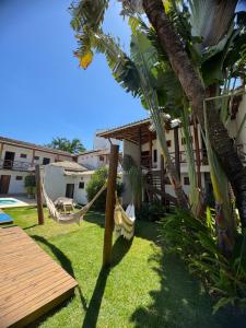 Κήπος έξω από το Pousada Tetiaroa