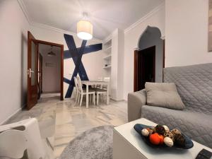 Χώρος καθιστικού στο Puertas del Mar 1