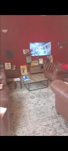 Χώρος καθιστικού στο Ministers Village Luxury Villa