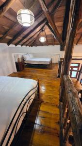 Ένα ή περισσότερα κρεβάτια σε δωμάτιο στο Luxury Cabin - Heated pool - 4 Bedrooms +19 φωτογραφίες