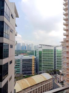 马尼拉McKinley Hills BGC Taguig City Condo的高楼林立的城市景观