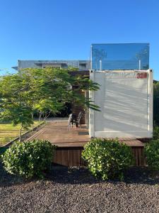 Κήπος έξω από το Casa container +5 φωτογραφίες