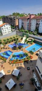 Swimmingpoolen hos eller tæt på Flat Veredas do Rio Quente 709