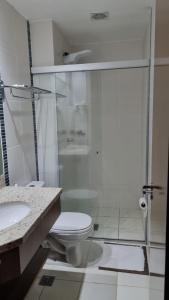 Et badeværelse på Flat Veredas do Rio Quente 709