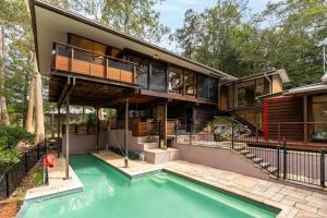 Πισίνα στο ή κοντά στο The Tree House, Cottage Point - Back to Nature