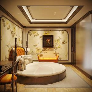 Χώρος καθιστικού στο Diamond Hotel Hanoi