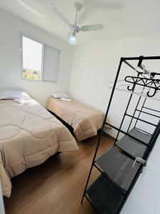 En eller flere senge i et værelse på Próximo Hosp de Amor e Rodovia Faria Lima + 51 billeder