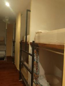 Postel nebo postele na pokoji v ubytování Las cabañas capsulas