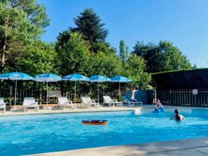 Πισίνα στο ή κοντά στο Chalet avec Terrasse pour 5 personnes - API-1-52-905