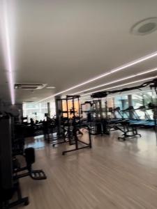 Fitnesscentret og/eller fitnessfaciliteterne på Studio Alto Padrão- Porto Life 2 - Muro alto
