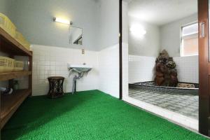 Giường trong phòng chung tại 五作荘