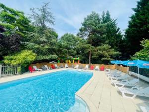 Πισίνα στο ή κοντά στο Chalet 18m², Terrasse sur Pilotis, 4 Personnes - API-1-52-927