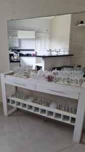 Η κουζίνα ή μικρή κουζίνα στο Casa de Maria