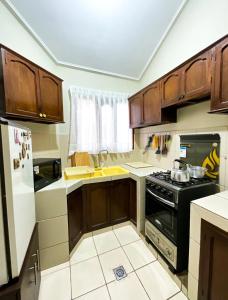 Η κουζίνα ή μικρή κουζίνα στο Departamento con Terraza