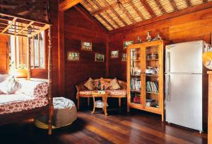 Nhà bếp/bếp nhỏ tại Villa Casa Doudou