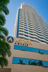 Bygningen som lejlighedshotellet ligger i