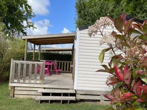 En have udenfor Mobil-home confortable avec terrasse à Saint-Lunaire - API-1-52-1090
