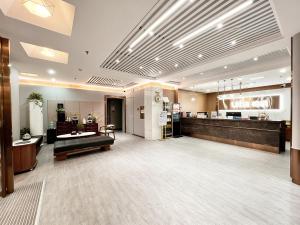 Vstupní hala nebo recepce v ubytování Urba International Apartment in Chaozhou Ancient City People's Square Branch