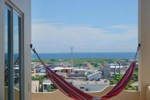 En generel havudsigt eller havudsigten taget fra lejligheden