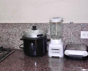 Køkken eller tekøkken på San Cristóbal Surfing House