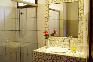 
Een badkamer bij Brasil Tropical Village
