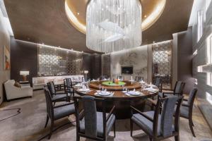 Posezení v ubytování Xincheng hotel