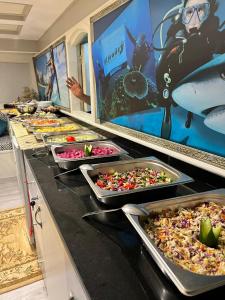 Jídlo v apartmánu nebo okolí